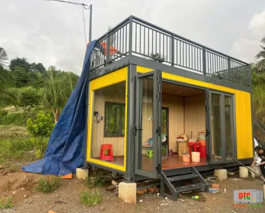 Homestay container 20 feet 