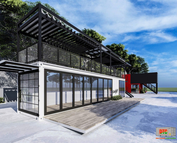 Container cafe 40 feet