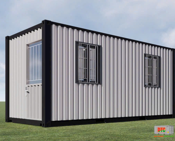 Mẫu nhà container 20 feet 