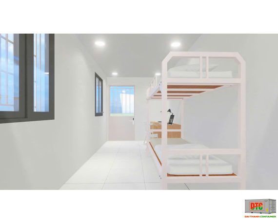 Mẫu nhà container 20 feet 